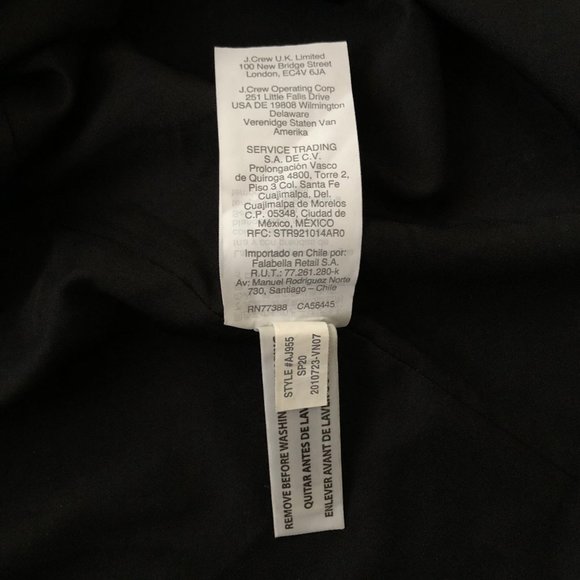 Madewell Peasant Blouse Top Silky Crepe Floral - Picture 6 of 6